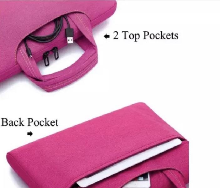 Tas Laptop Jinjing BRINCH Oxford Laptop Sleeve Case free pouch Size 14 15 16 inch 9