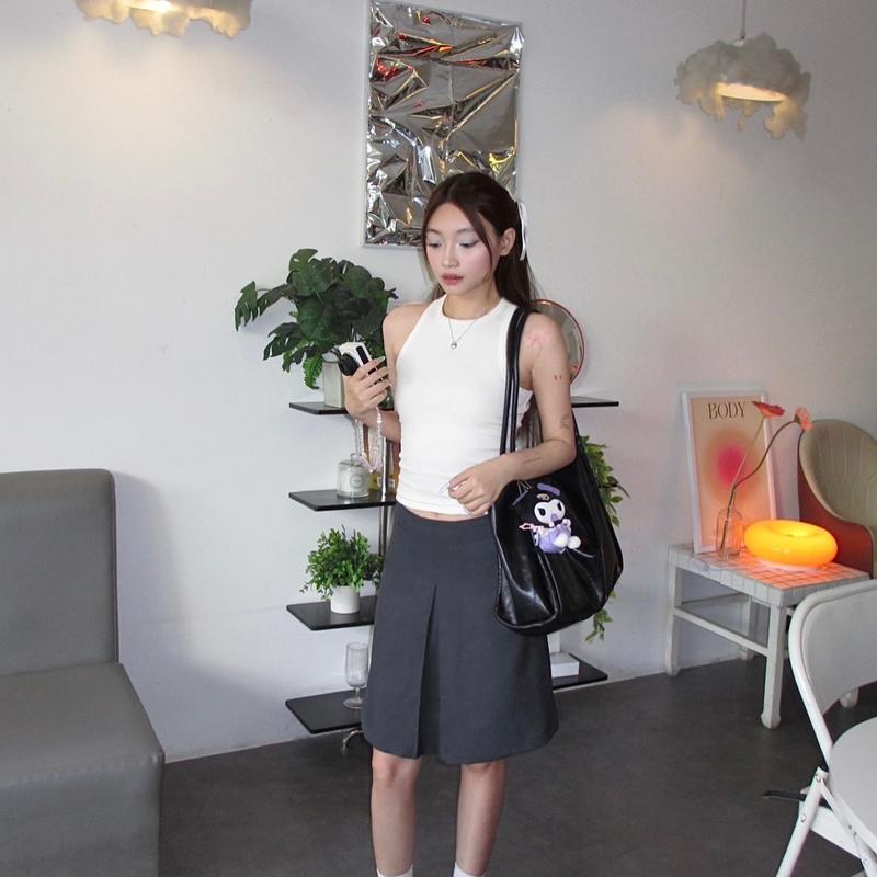 Chân váy Grey cơ bản - Eighteen Again