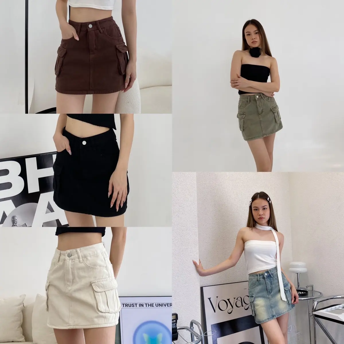 RHODE CARGO SKORT