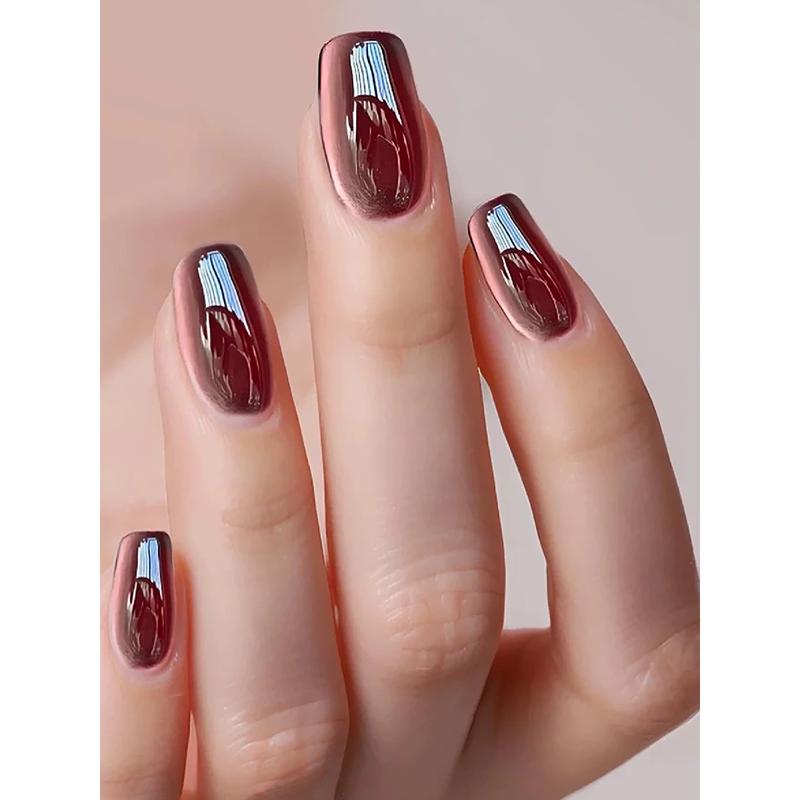 Sơn gel mắt mèo tango đỏ rực rỡ đam mê móng nghệ thuật UV Manicure [SK200] 2