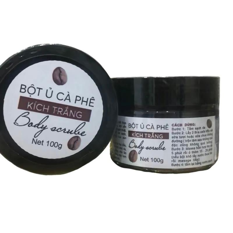  Bột Ủ Cà Phê Tắm Trắng Thanh Nhi Hổ Trợ Làm Đẹp Da 100g - Sản Phẩm Làm Sạch Da Với Nước Hoa Sữa Tươi - Cosmetic Dưỡng Body Women 