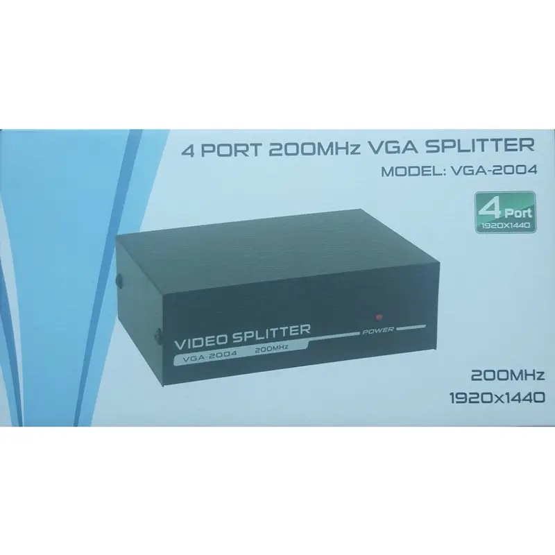 Bộ chia VGA 1 Vào 4 Ra 200MHz (Video Splliter VGA-2004) 2