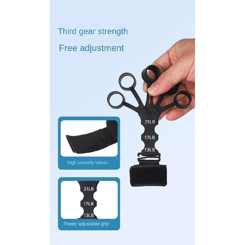 Product Introduction of Kirin Arm Training Device Five Finger Vein Five Finger Resistance Band Training Hand Exerciser Hand Grip Warm Stove Set 2