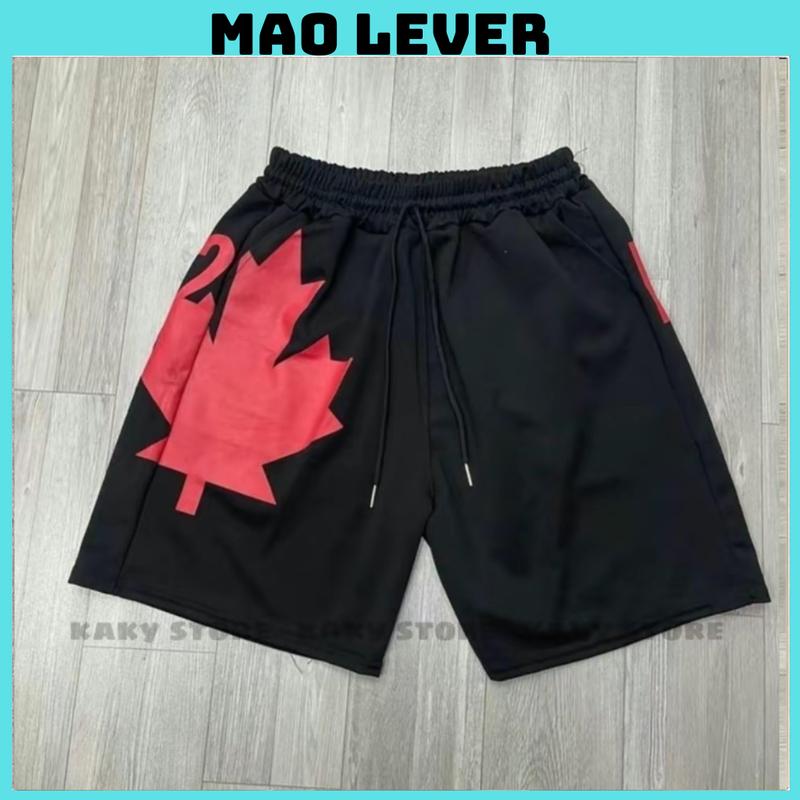 QUẦN SHORT NAM NỮ LÁ ĐỎ DÀNH CHO ANH EM BOY PHỐ Q:99