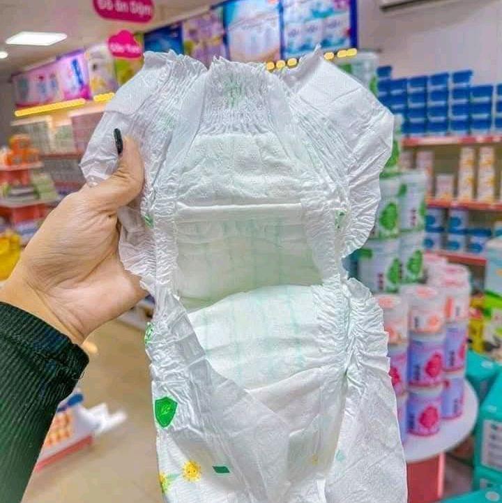 [tích điểm đổi quà] bỉm tã kitin natural với tinh chất trà xanh mềm mỏng thấm hút tốt. tã dán và tã quần cho bé 4