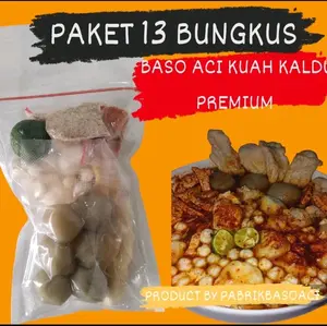 PAKET USAHA 13 BUNGKUS BASO ACI KUAH KALDU PREMIUM Cuangki Instan Food Pedas