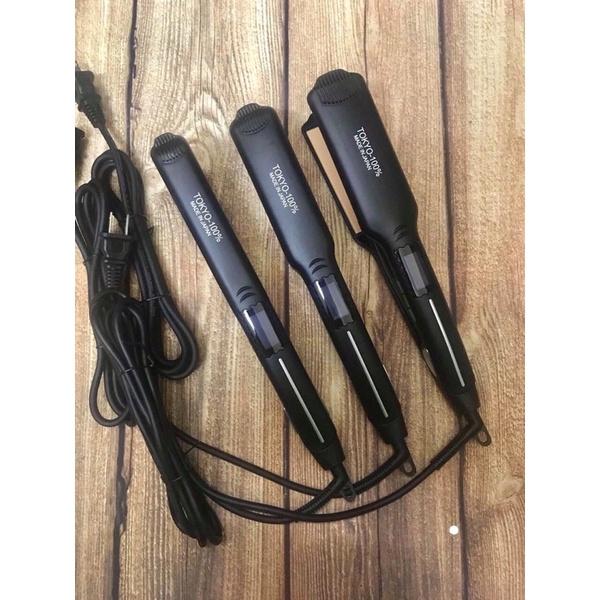 Máy là duỗi tóc chuyên nghiệp Tokyo 100% bản sứ Ceramic cao cấp chuẩn salon là mượt bóng không rít tóc