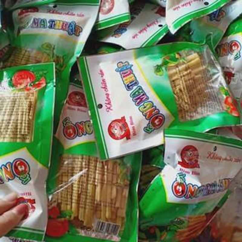 Combo 30 gói Bim Ống Ma Thuật Ba Anh Em Food, Snack Que Ống Ma Thuật 3
