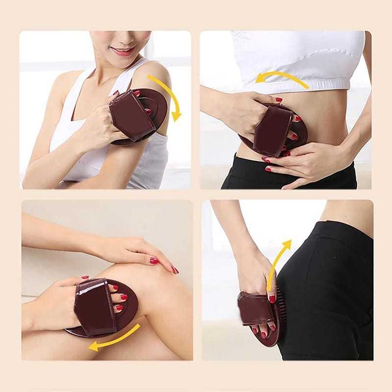 1pcs Sikat Pijat Tubuh Gua Sha Massage Papan Kerokan Sikat Pijat Pengikis Anti Selulit Pijat Scrub S1344 4