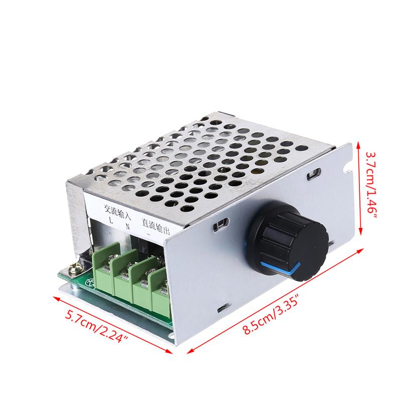 AC Input 220V for DC Output 10-210V PWM 220V for DC Brush Motor Speed Controller 3