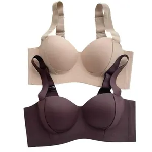 Luxuryolshopunderwear Bra Wanita Push Up Tanpa Kawat Bh Seamless Beha Cewek L061 Busa Tebal Nyaman