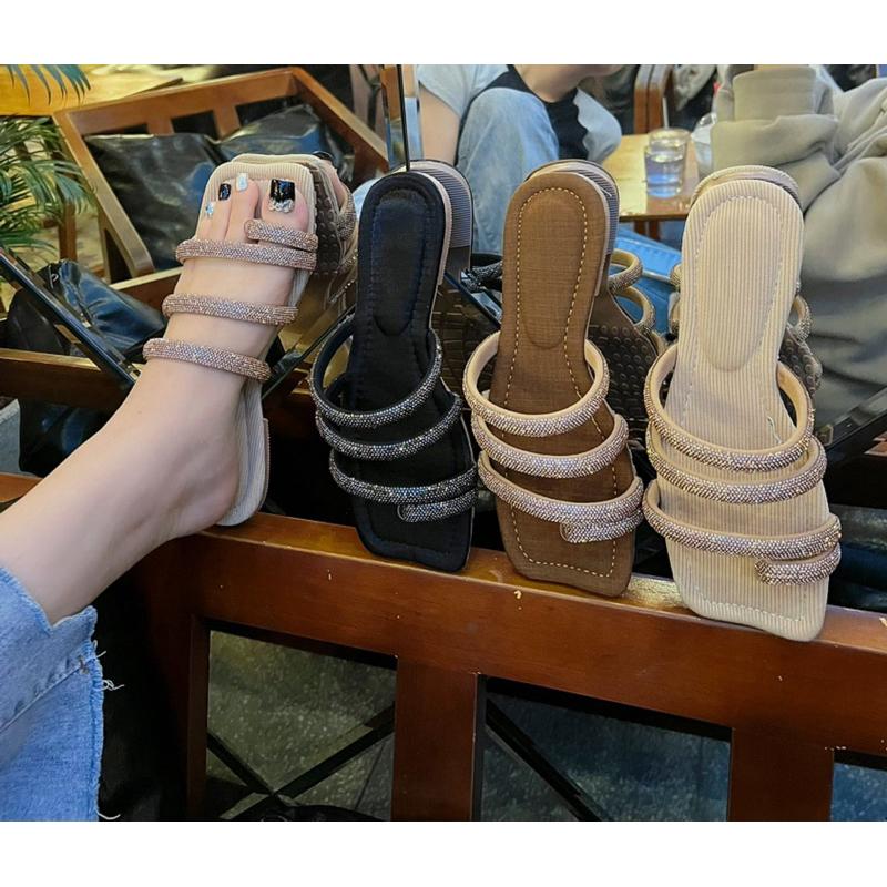 Phạm Thị Shoes - (35-41 Mỏng Gầy Đúng Size, Dày Dặn Đầy Đặn Tăng Size) Dép Lê Nữ, Dép Bệt Xỏ Ngón ( New 3 Quai Xỏ Ngón Đế Xịn Quai Xoàn ) Siêu Sáng Hót 2024 Mã B01