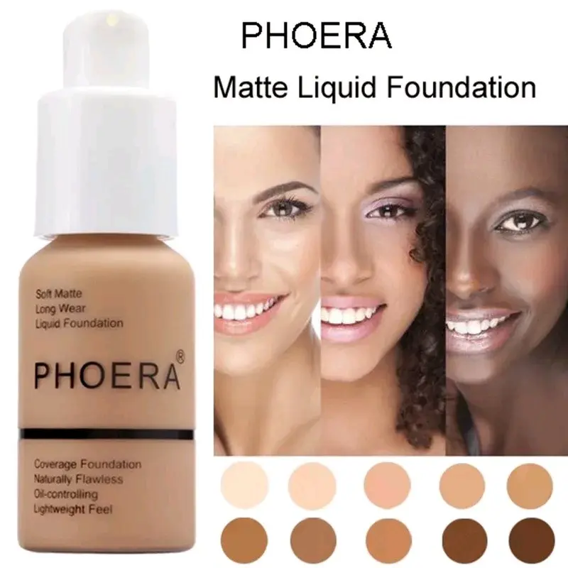 original phoera foundation natural flawless oil control full coverage Matte Concealer
