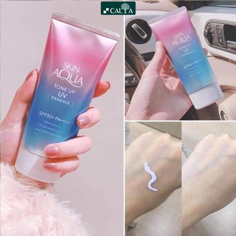 Kem Chống Nắng Sunplay Lavender Nâng Tone, Dưỡng Trắng Da - Sunplay Skin Aqua Tone Up UV SPF50+ PA++++ 50g 8