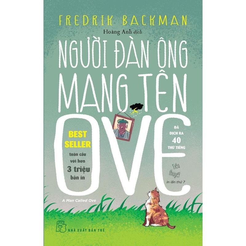 Sách - Fredrik Backman. Người đàn ông mang tên Ove (160000) - NXB Trẻ