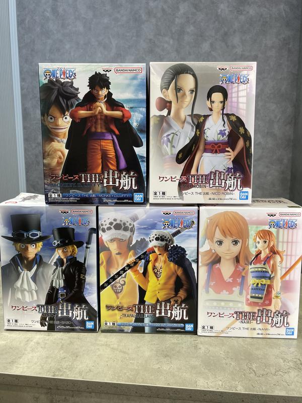 Mô hình Shukko Luffy Nami Robin - Nội Địa Nhật