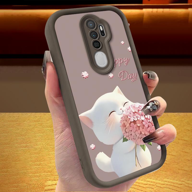Vỏ silicon mềm cho OPPO A5, A9, A11X, A11, phim hoạt hình dễ thương, hoa, mèo, Ốp Điện Thoại , chống sốc, không thấm nước