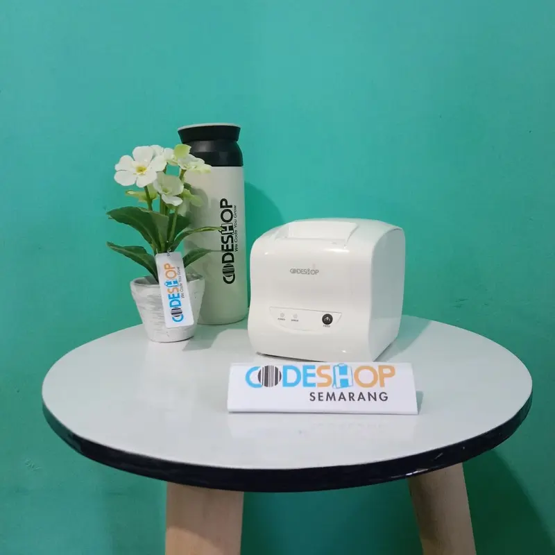 PRINTER KASIR THERMAL CODESHOP CBT-58II STRUK 58MM | HITAM | PUTIH Portable Label 3