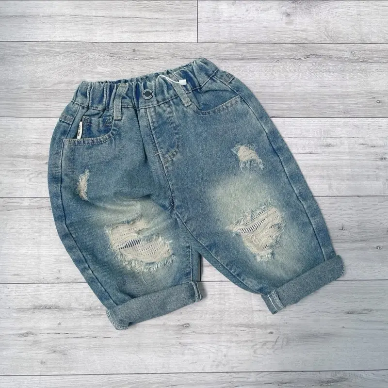 SHOP MẸ RUỘNG - Tổng hợp các mẫu Quần jean QCCC phối đồ cho bé chất siêu mềm (Size 8-20kg) 6