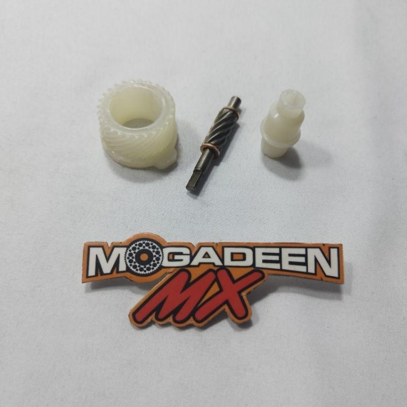 GEAR SET PLUS TEPLON SPEEDOMETER SUZUKI TS125 TS 125 *