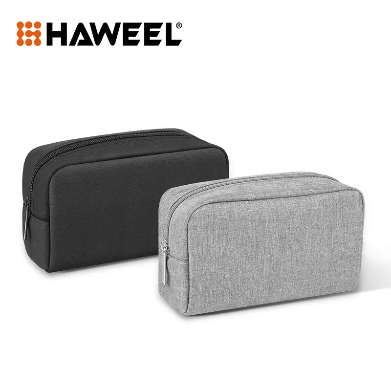 Portable Gadget Digital Mini Storage Bag Organizer Case Zipper For Headphones Home Travel Charger Power Bank Data Cable USB Bag