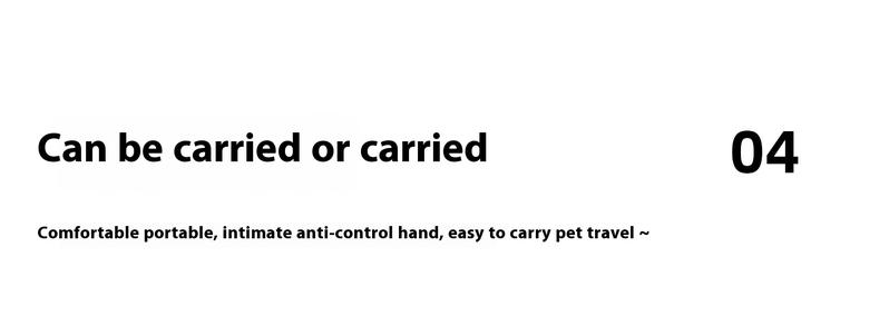 Product Introduction of Pet Backpack Outdoor Breathable Portable Cat Bag Large Capacity Handheld Dog Bag 9