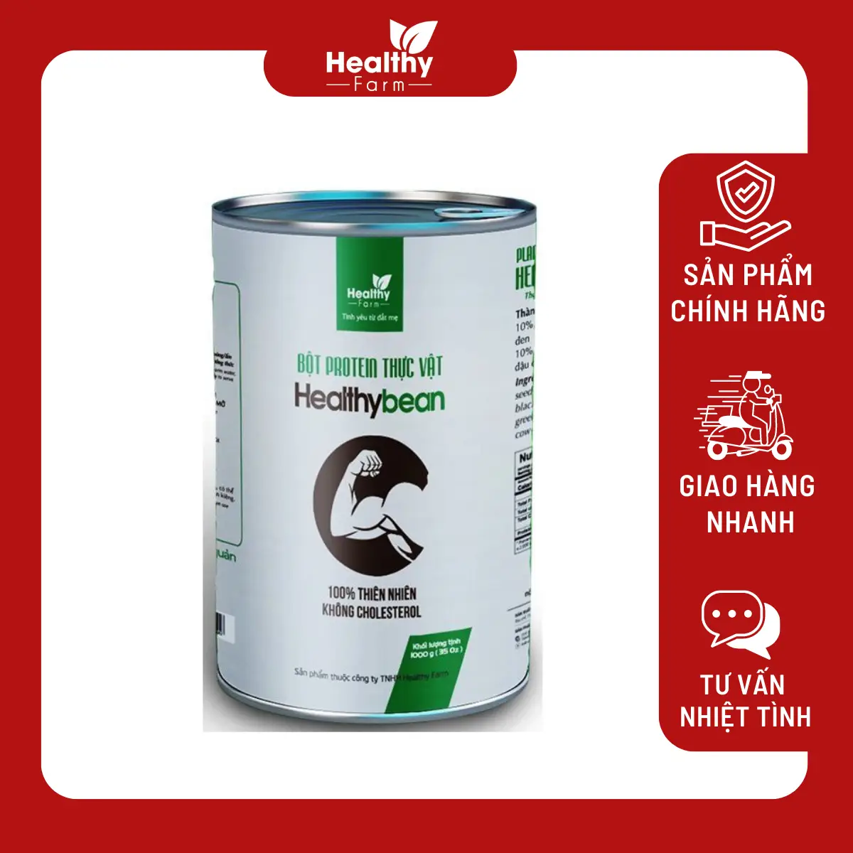 Bột Protein thực vật Healthy Bean Hữu cơ