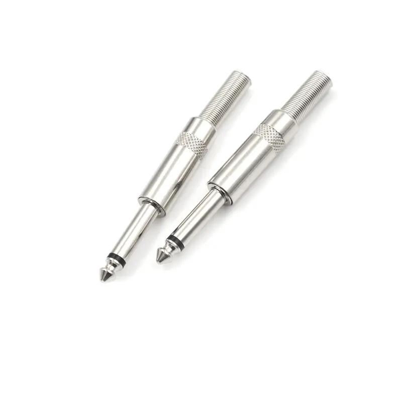 Bộ 2 đầu cắm nam 6.35 mm và cắm mono 6.5 mm cho âm thanh/micrô