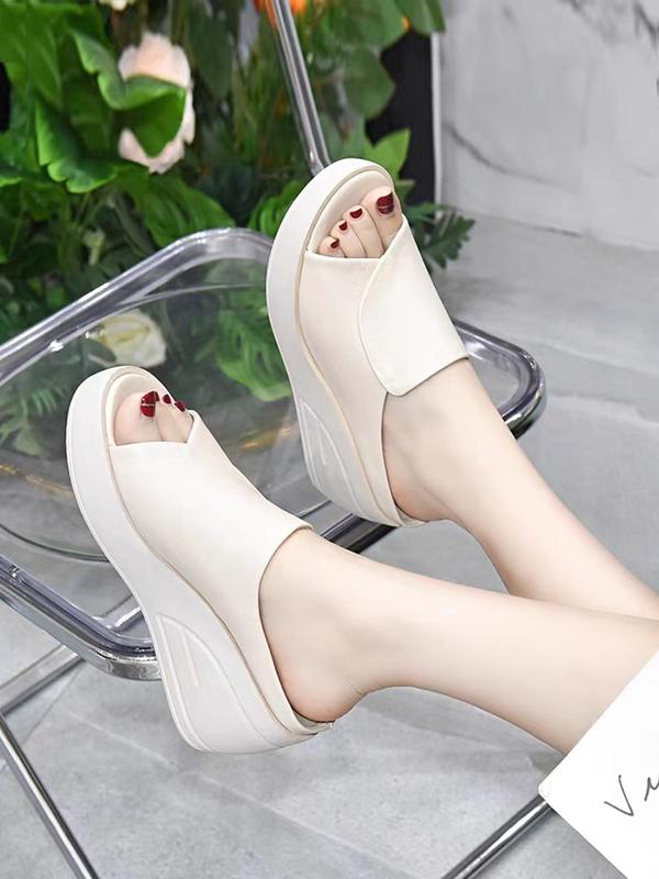 DÉP DA HỞ MŨI CAO CẤP 7CM Nữ DéP Sandal 1