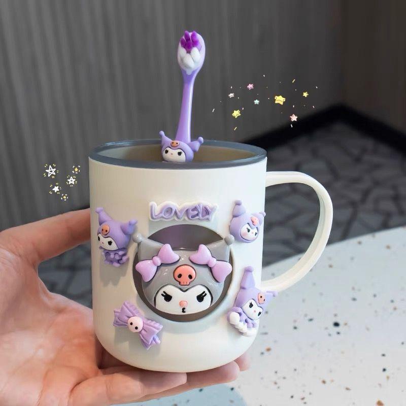 Cốc Súc Miệng Sanrio Clow M, Cốc Hoạt Hình Dễ Thương, Thích Hợp Cho Trẻ Em, Ưa Nhìn, Cốc Rửa, Cốc Gia Dụng Cho Bé Gái, Lý Tưởng Để Sử Dụng Hàng Ngày, Được Bán Với Giá 1,050 Lần Mua Lại 3
