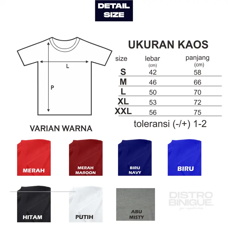 Kaos Distro Premium Inces Katun Nyaman 2