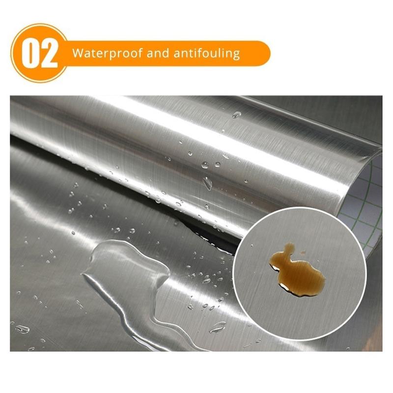 Product Introduction of Removable DIY Self Adhesive House Appliance Kitchen Furniture Fridge Wall Sticker Home Decoration Contact Paper Decorative Film 14