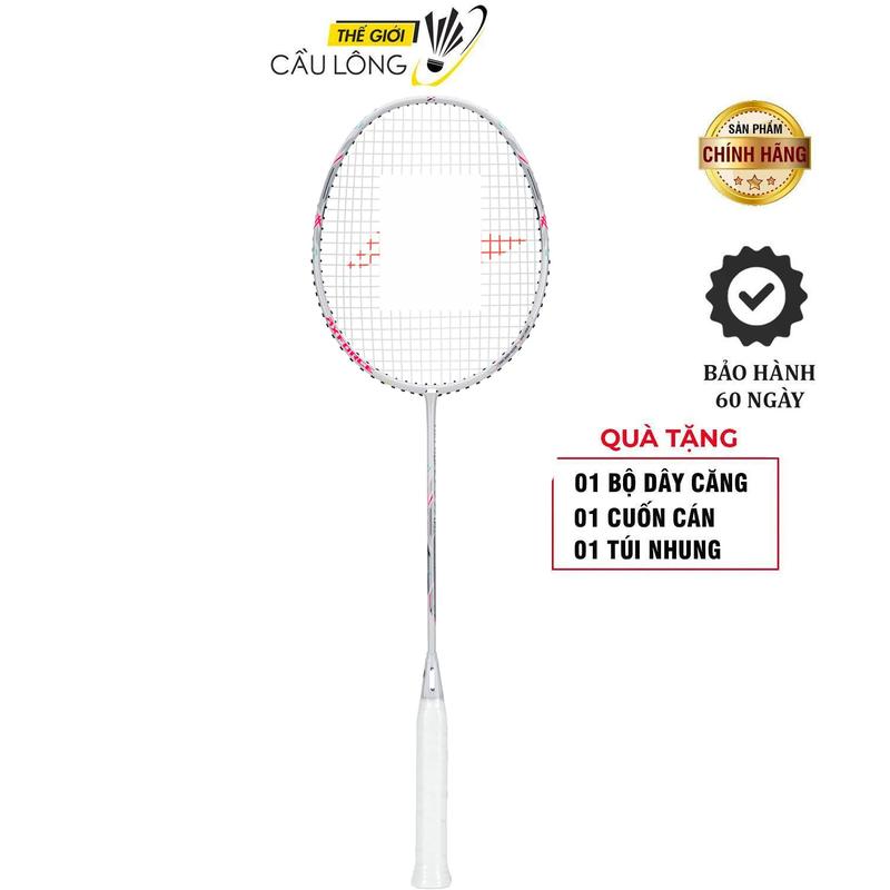 Vợt cầu lông Linig Axforce Cannon -  lối chơi thiên công - tặng 1 quấn cán , 1 túi đựng vợt, 1 bộ cước - Sport Cán Vợt Carbon Titan