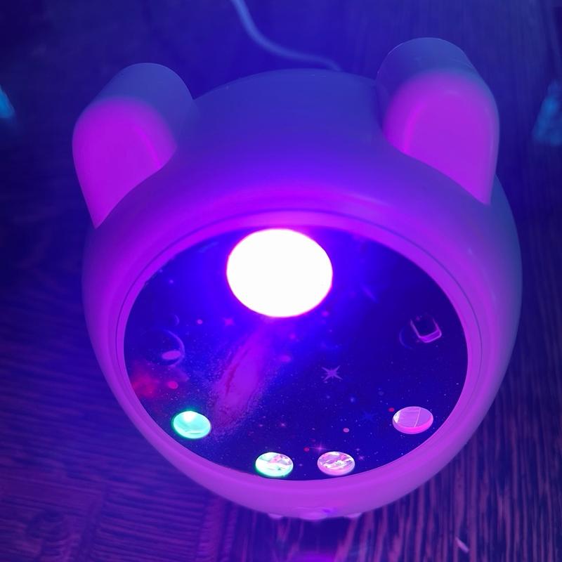 Đèn Gấu 5 mắt . 3D Quang Phổ kết hợp với laser và chớp led phù hợp cho ae phòng bay