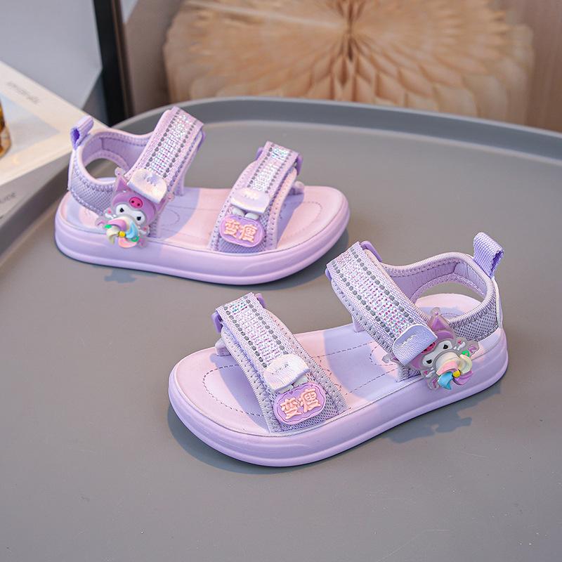 Sandal Bé Gái Kuromi 2025 đi học đi chơi mềm nhẹ (Form nhỏ) 5