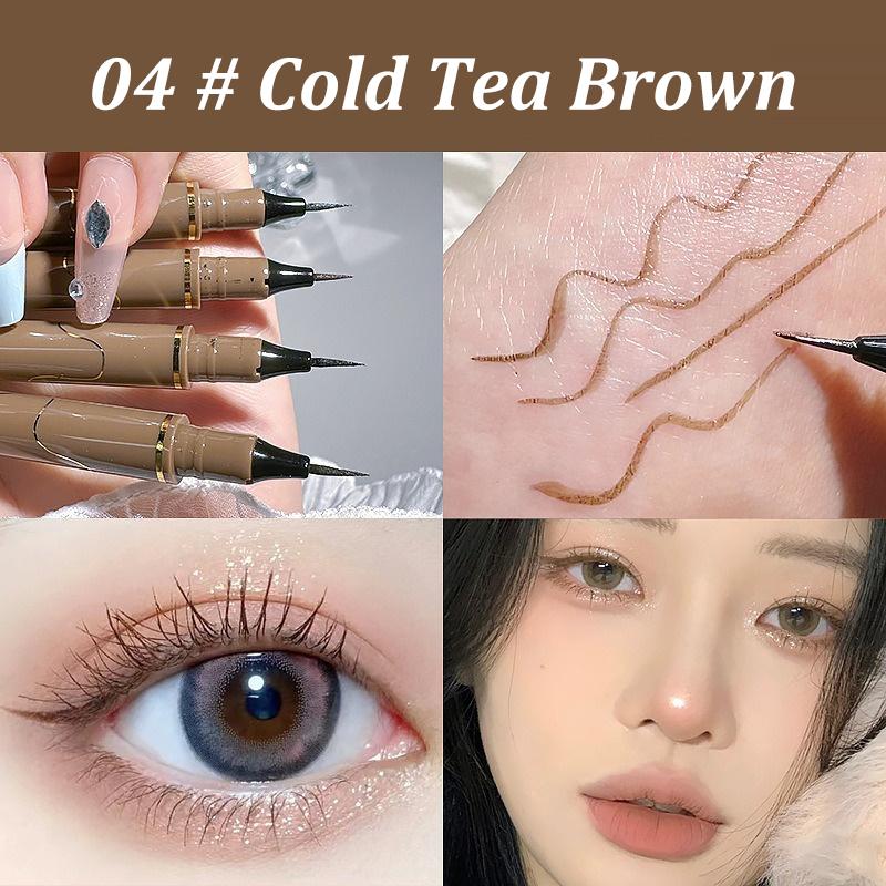Product Introduction of Cotton-tipped Liquid Eyeliner Pen It Dries Quickly Is Waterproof Long-lasting Smooth Smudge-proof and Is An Eye Makeup Tool 17