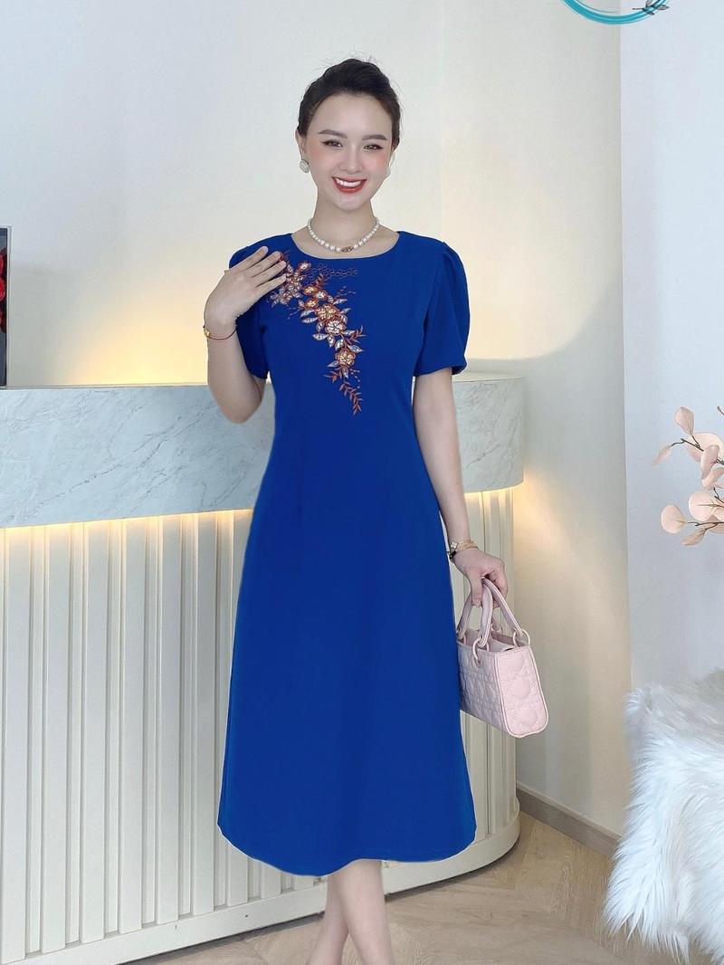 Product Introduction of ĐẦM THÊU- HOA - PHỐI PHALE- Dress- Women 7