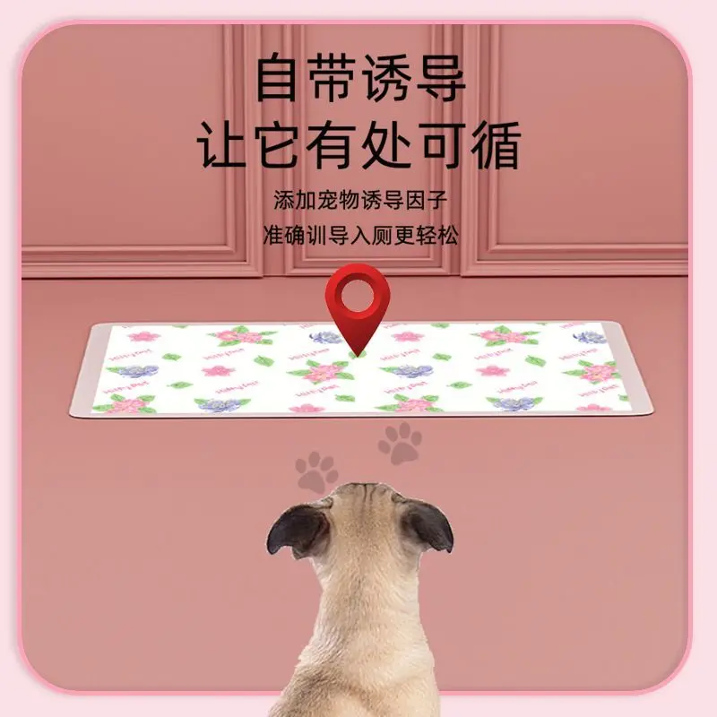 Tấm Lót Nước Tiểu Cho Chó, Pilch, Dày, Khử Mùi, Hấp Thụ Nước Cảm Ứng, Thích Hợp Cho Chó Và Mèo, Tấm Lót Y Tế, Tấm Lót Cho Bé Bú, Đồ Dùng Cho Thỏ Và Mèo 2