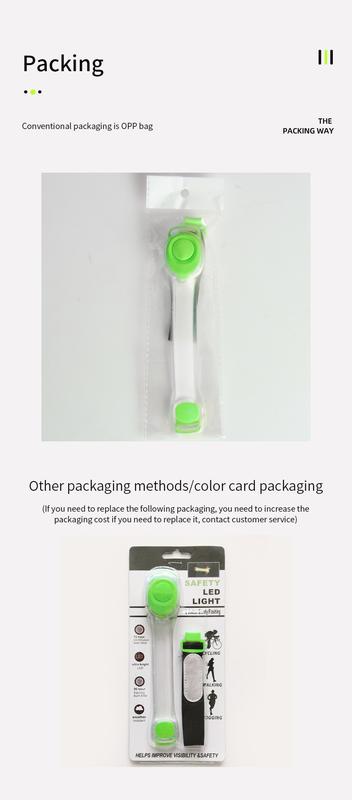 Product Introduction of LED Light Up Armband Adjustable Wearable Running Arm Belt Glow The Dark for Running Walking Cycling Concert Roller Skates Light 5