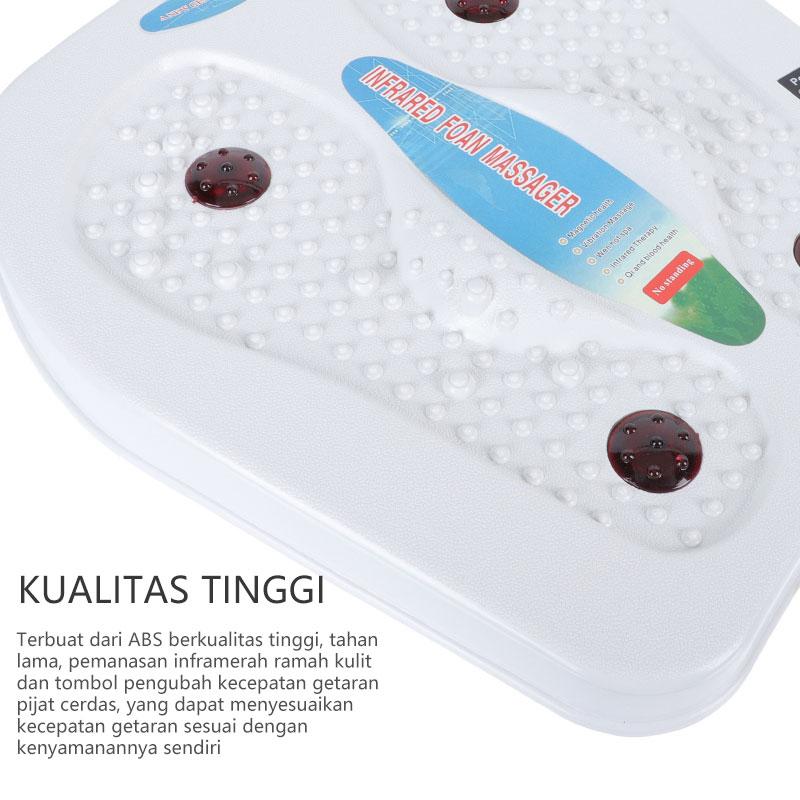 Terapi kakian Inframerah Alat Pijat Kaki Elektrik Meningkatkan Sirkulasi Darah Meredakan Otot Sakit Tubuh  Perawatan  Getar 7