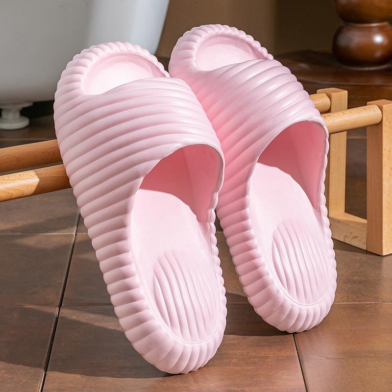 Stepping on Poop Feeling Slippers for Women, Summer Indoor Home Thick Sole Non-Slip EVA Couple Sandals, Men's Summer Outdoor Wear 5