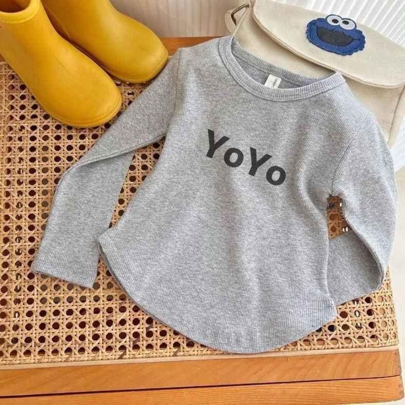 Quần Áo Mùa Thu Cho Trẻ Em, Phong Cách Phương Tây, Áo Phông Dài Tay Dễ Phối Đồ Thích Hợp Cho Bé Gái, Áo Lớp Nền Mùa Xuân Và Mùa Thu, Áo Mùa Thu Cho Bé Gái, Quần Áo Trẻ Em, T 1