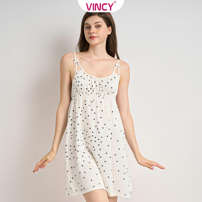 Đầm Kate Nữ Vincyhomewear Thoáng Mát  DDK082S21 6