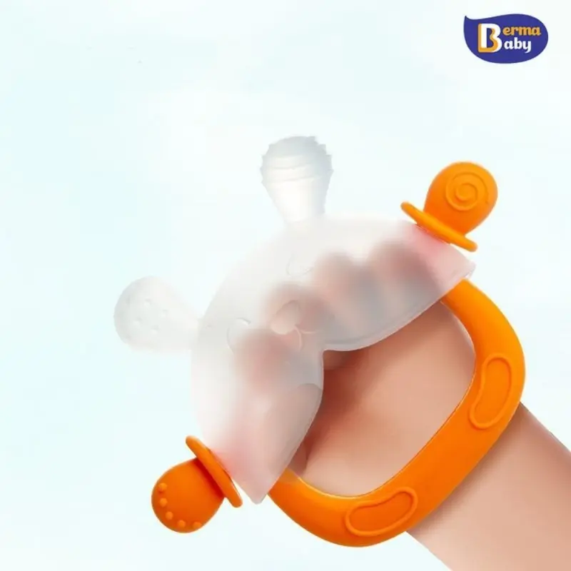 Berma Baby Teether Bayi / Food Grade Silicon Bayi Teether Gloves / Teether Bayi Gelang Teether BPA Free 8
