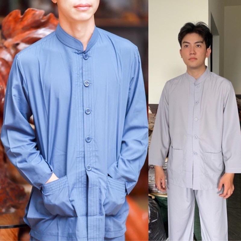 Đồ lam đi chùa nam-bộ lãnh tụ nam nút nhựa truyền thống