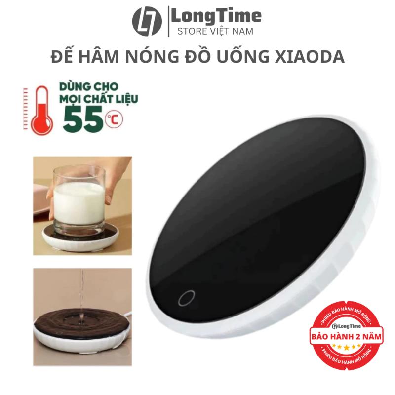 Đế hâm nóng đồ uống Longtime , Đế giữ nhiệt thông minh làm nóng 55 độ thích hợp mọi loại cốc - bảo hành 24 tháng