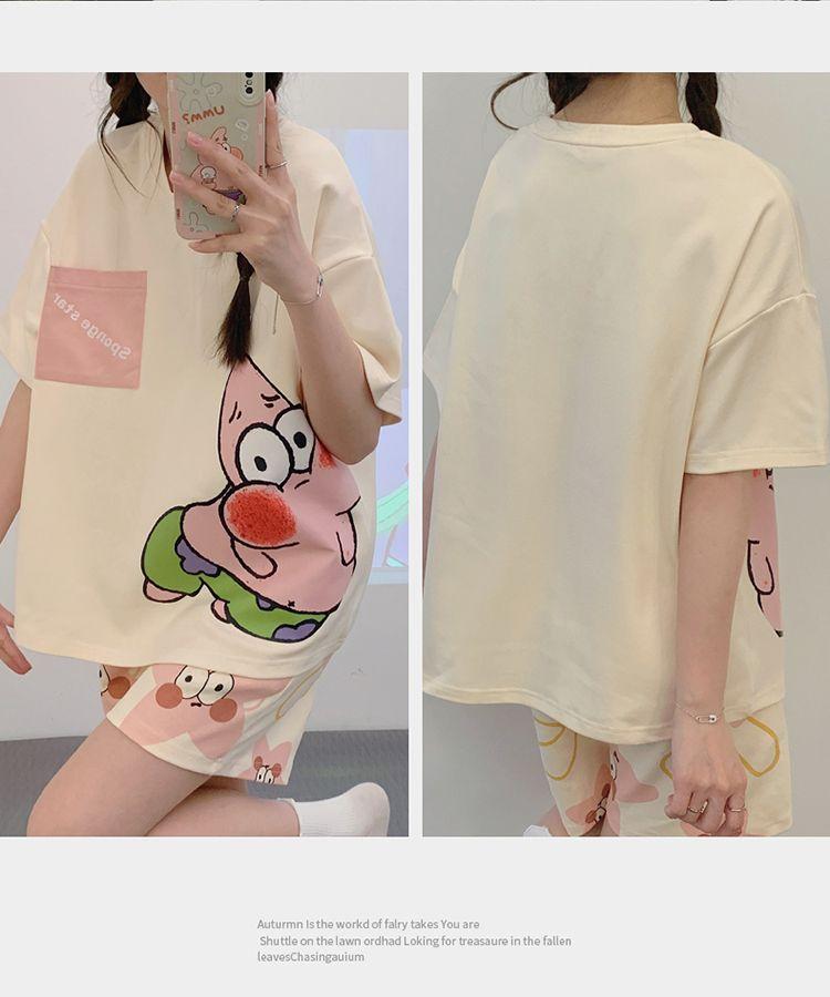 Product Introduction of Pure Cotton Pajamas for Female Students New Sweet and Beautiful Home Wear Suit 24