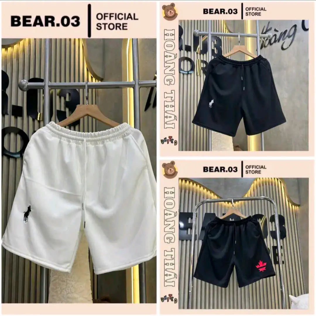 Quần sóc nam nữ boy phố D//SQ lá phong chất liệu thun lạnh cao cấp co giãn 4 chiều phong cách trẻ trung