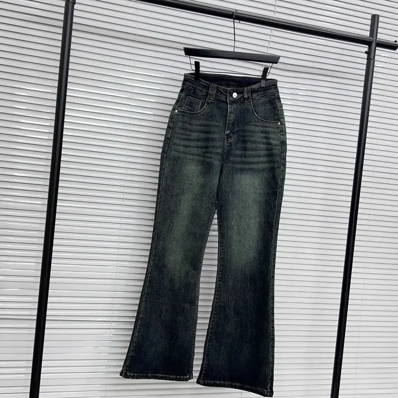 MÃ 886 LOE DÀI- co giãn, xanh dơ đậm dài quần 1 mét 55-90kg 0