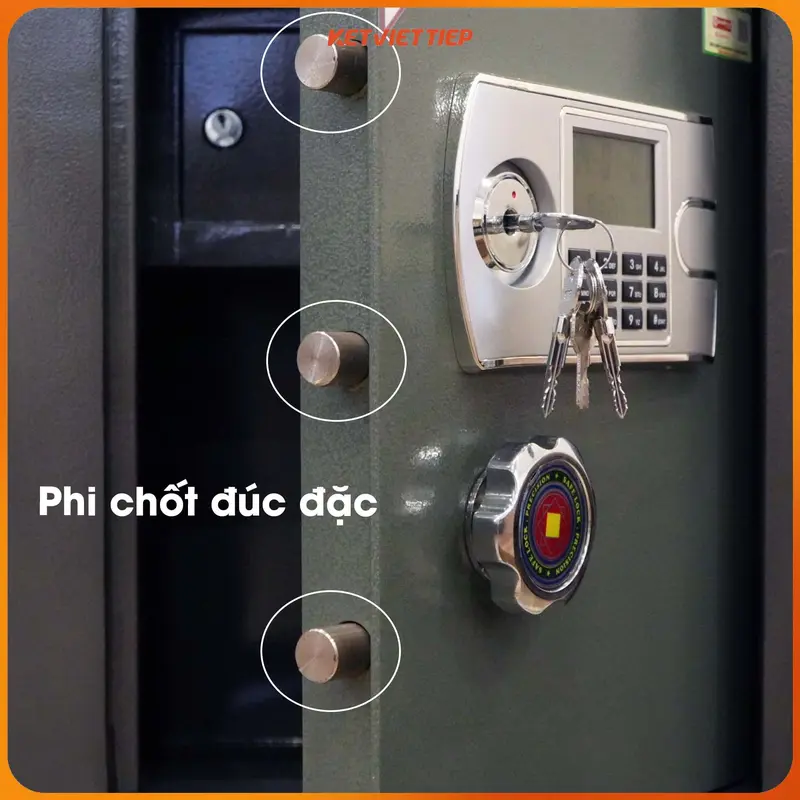 Két sắt Việt Tiệp KA78DT Điện Tử Chống Cháy 100kg [Miễn phí giao hàng toàn quốc] 5